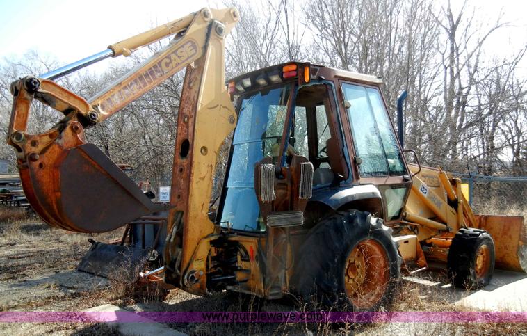 image for item C4125 1990 Case 580K backhoe