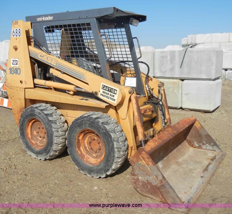 image for item C4132 1996 Case 1840 skid steer