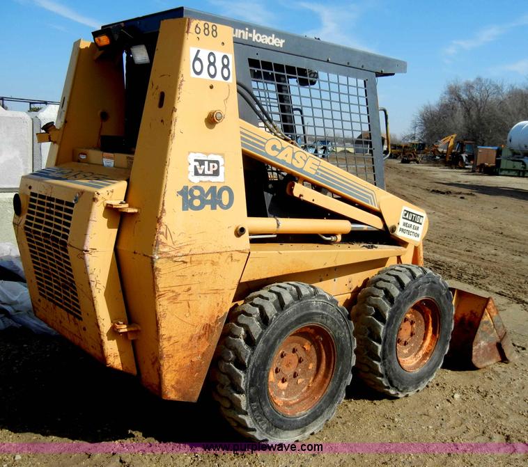 image for item C4132 1996 Case 1840 skid steer