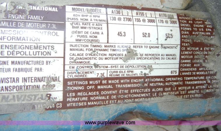 image for item C4133 1991 International 3700 school bus