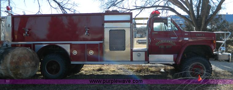 image for item D8738 1985 Chevrolet C70 firetruck