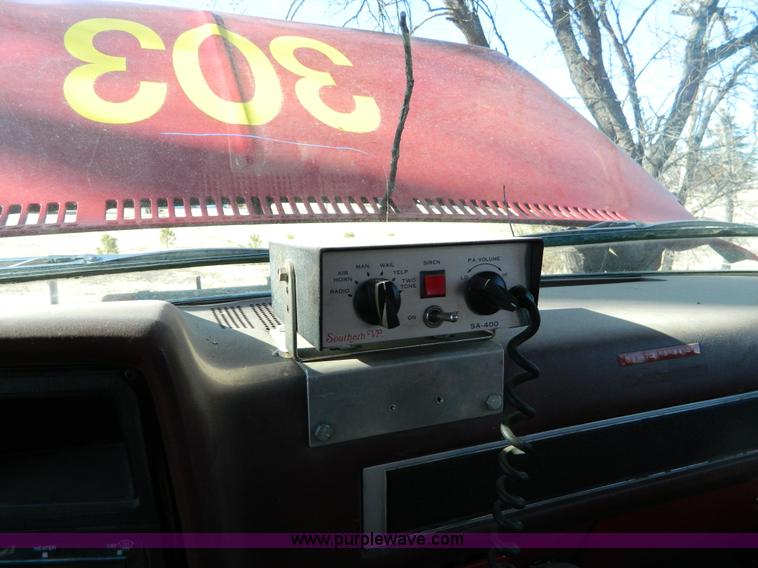 image for item D8738 1985 Chevrolet C70 firetruck
