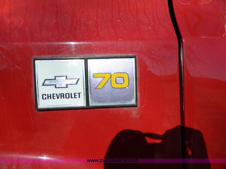 image for item D8738 1985 Chevrolet C70 firetruck