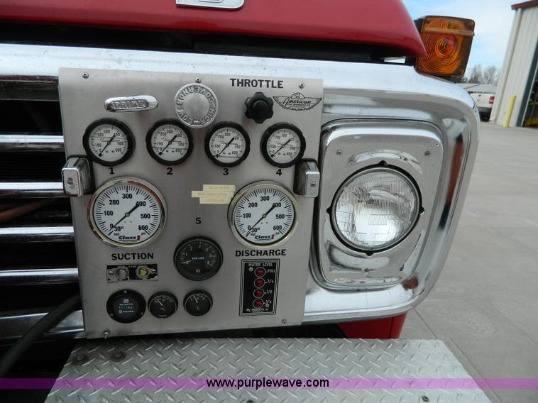 image for item D8745 1979 Ford F700 firetruck