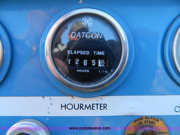 image for item D8746 1994 Fuller-Davey 125RPDQ compressor