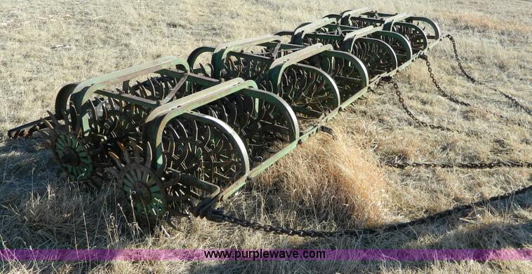 image for item E9367 John Deere 14' rotary hoe