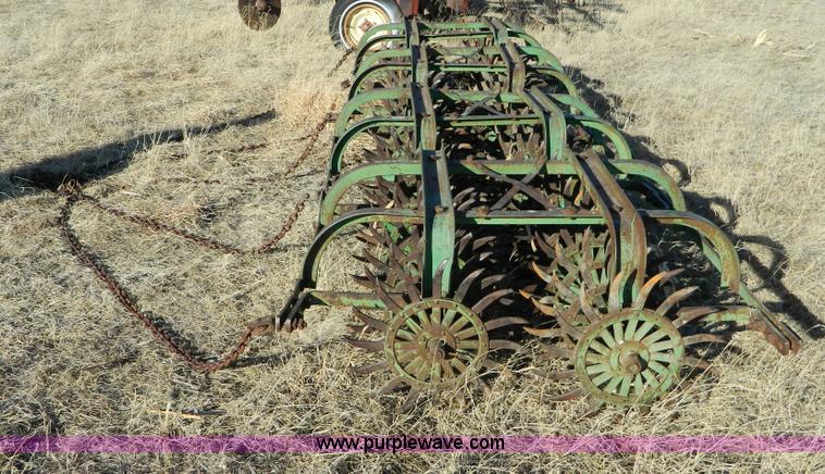 image for item E9367 John Deere 14' rotary hoe
