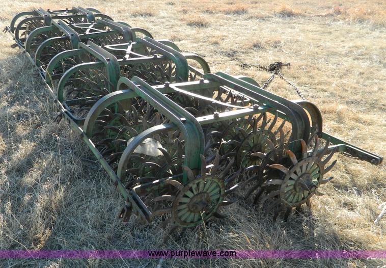 image for item E9367 John Deere 14' rotary hoe