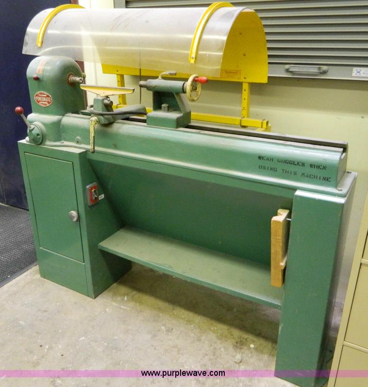 Powermatic 45 wood lathe in Hays, KS Item E9401 sold Purple Wave