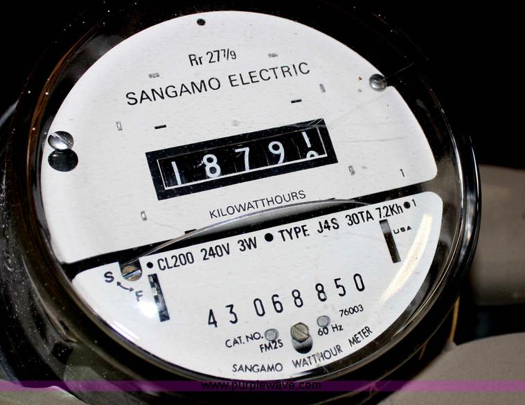 image for item H9687 Used electrical meters