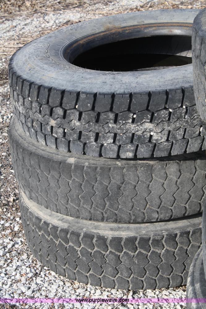 image for item H9689 (7) 22.5" truck tires