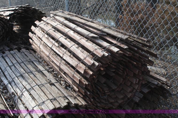 image for item H9691 1,000' of 4'H temporary snow fence