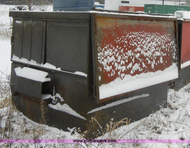 image for item J9457 (19) assorted metal trash dumpsters