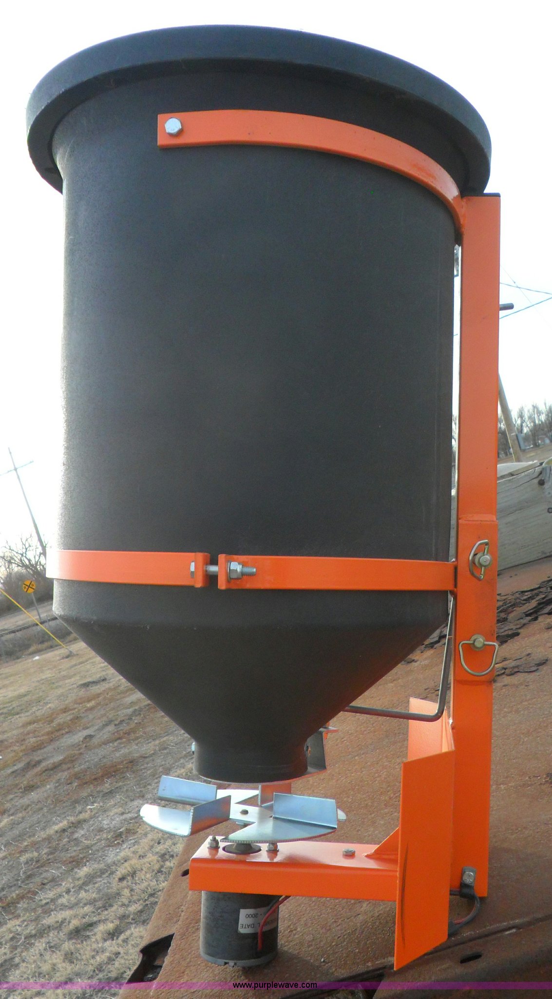 Buyers ATV salt spreader in Sterling, KS Item A1960 sold Purple Wave