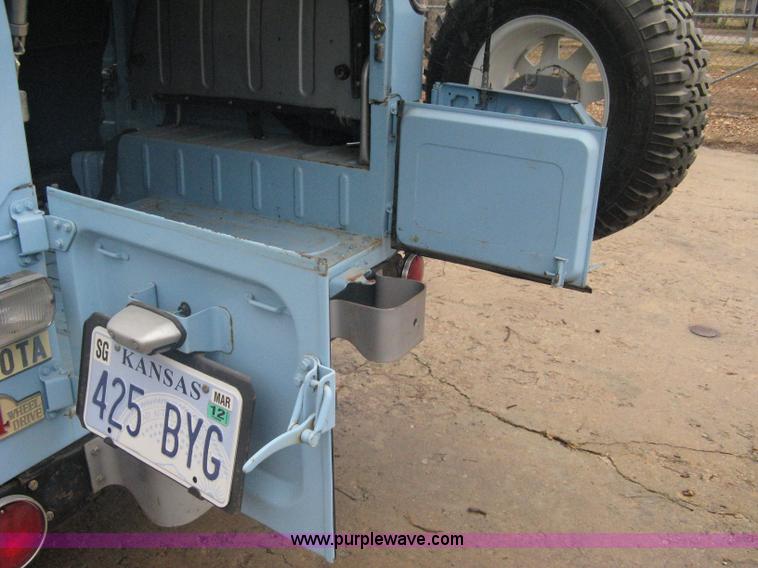 image for item A6056 1973 Toyota Land Cruiser