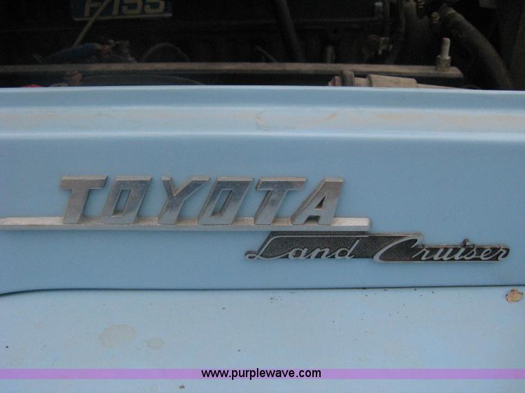 image for item A6056 1973 Toyota Land Cruiser