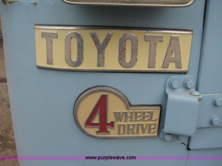 image for item A6056 1973 Toyota Land Cruiser