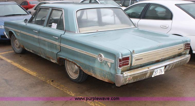 image for item A6987 1966 Plymouth Belvedere