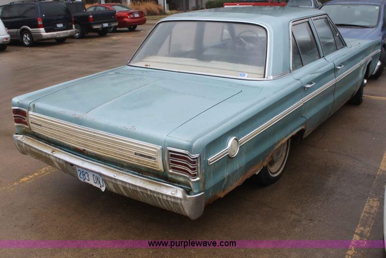image for item A6987 1966 Plymouth Belvedere