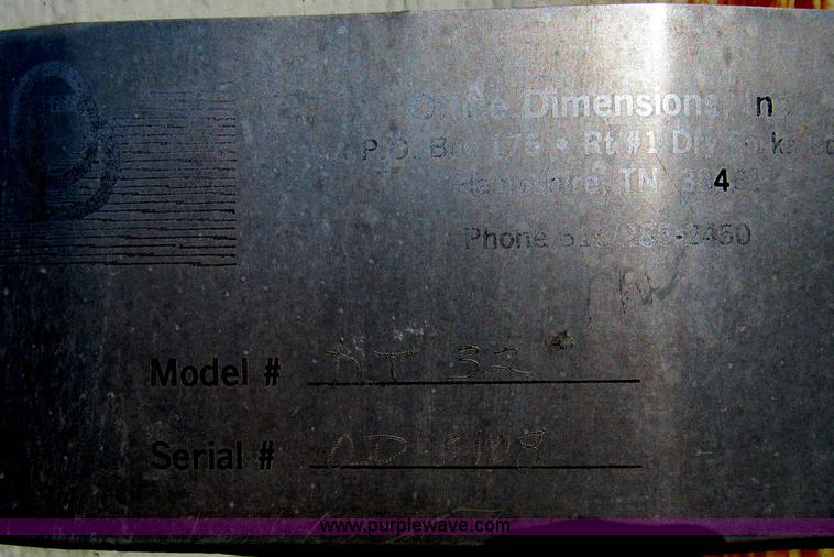 image for item B2597 1993 Office Dimension mobile office trailer