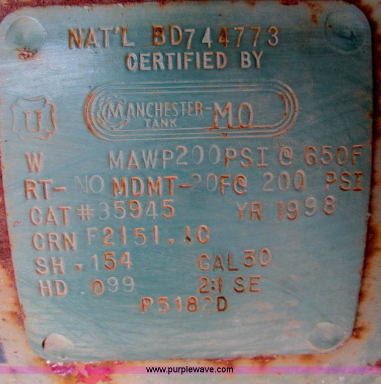 image for item B2611 1998 Champion 8GR5-38 air compressor