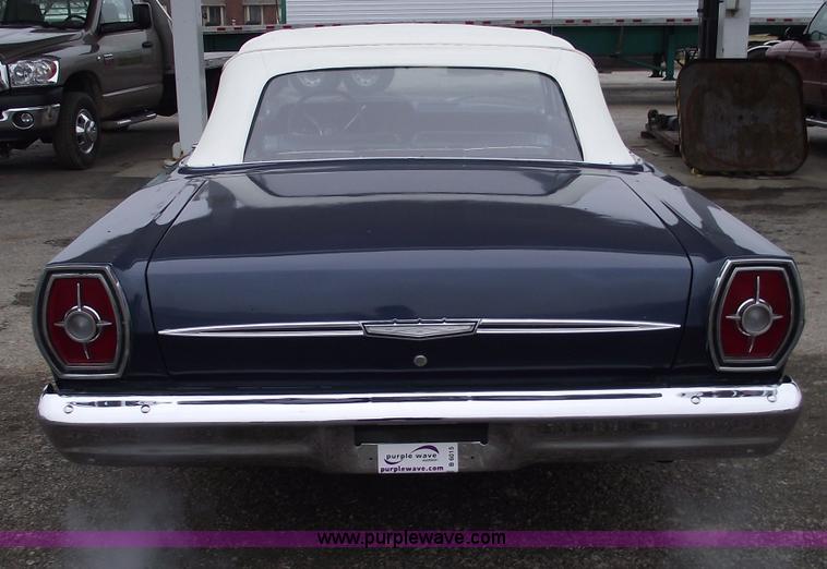 image for item B6015 1965 Ford Galaxie 500 convertible