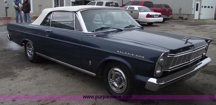 image for item B6015 1965 Ford Galaxie 500 convertible
