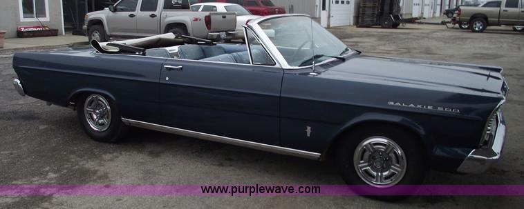 image for item B6015 1965 Ford Galaxie 500 convertible