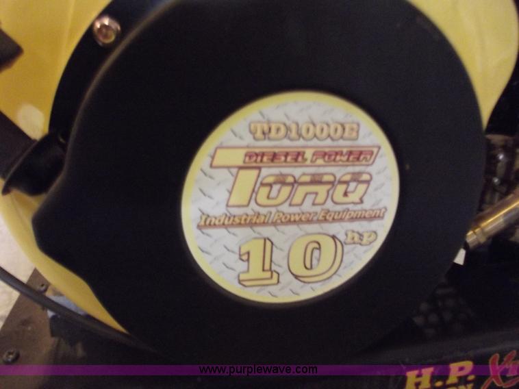 image for item B6195 30 gallon diesel powered air compressor