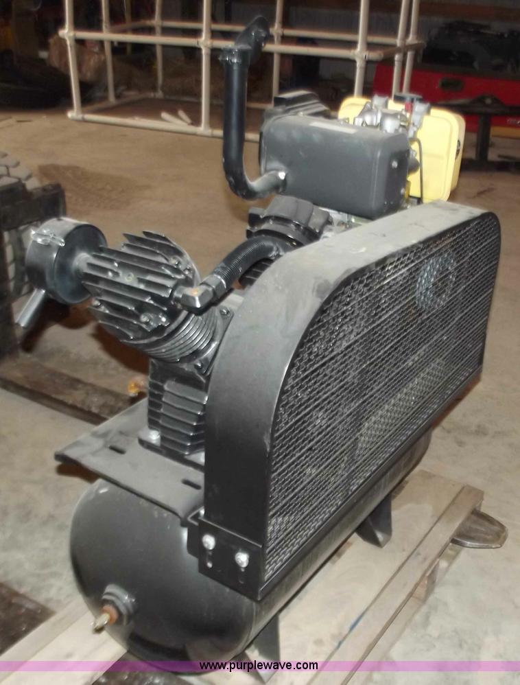 image for item B6195 30 gallon diesel powered air compressor