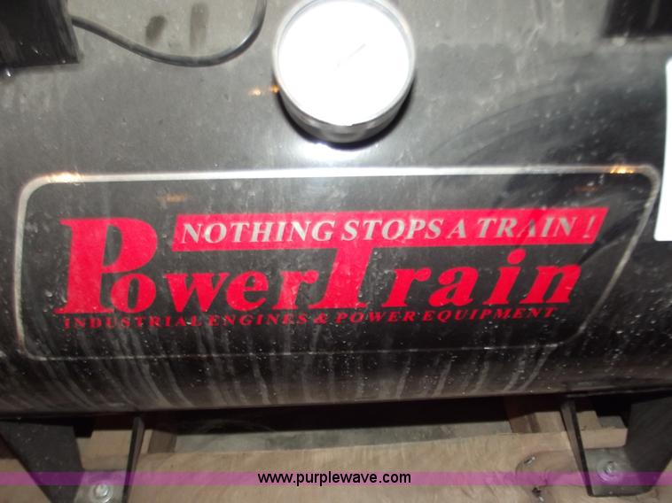 image for item B6195 30 gallon diesel powered air compressor