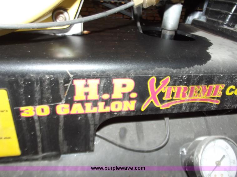 image for item B6195 30 gallon diesel powered air compressor