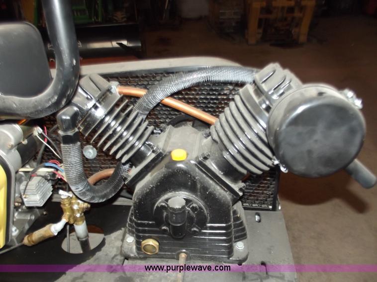 image for item B6195 30 gallon diesel powered air compressor