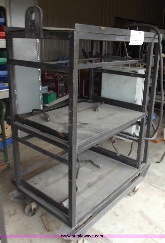 image for item B6199 Gang welder cart with three phase electrical panel