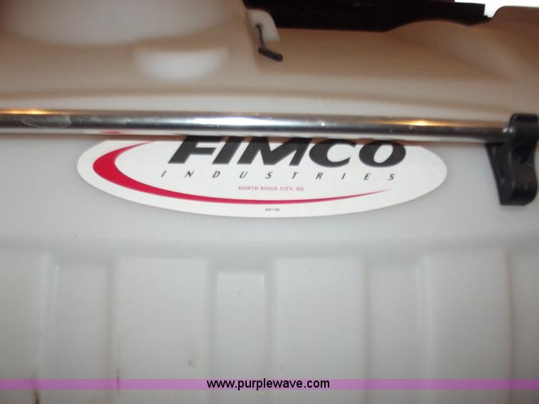 image for item B6210 Fimco 50 gallon tank with spray gun and pump