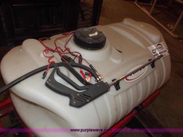 image for item B6210 Fimco 50 gallon tank with spray gun and pump