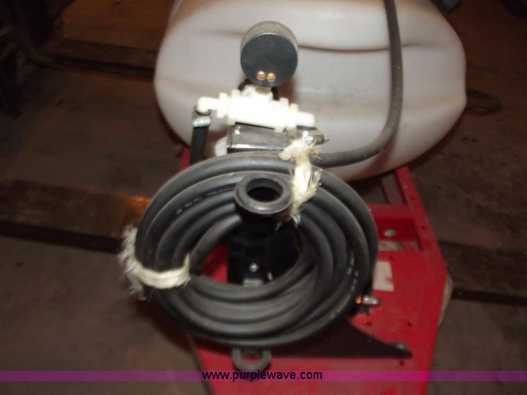 image for item B6210 Fimco 50 gallon tank with spray gun and pump