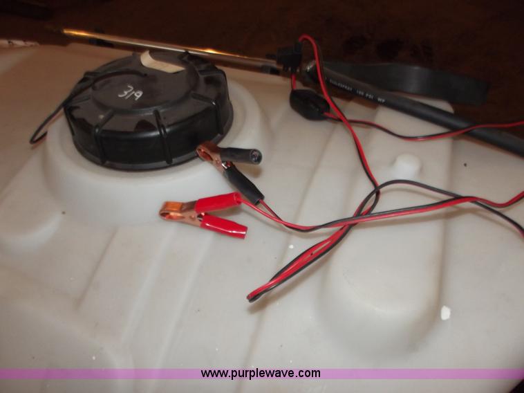 image for item B6210 Fimco 50 gallon tank with spray gun and pump