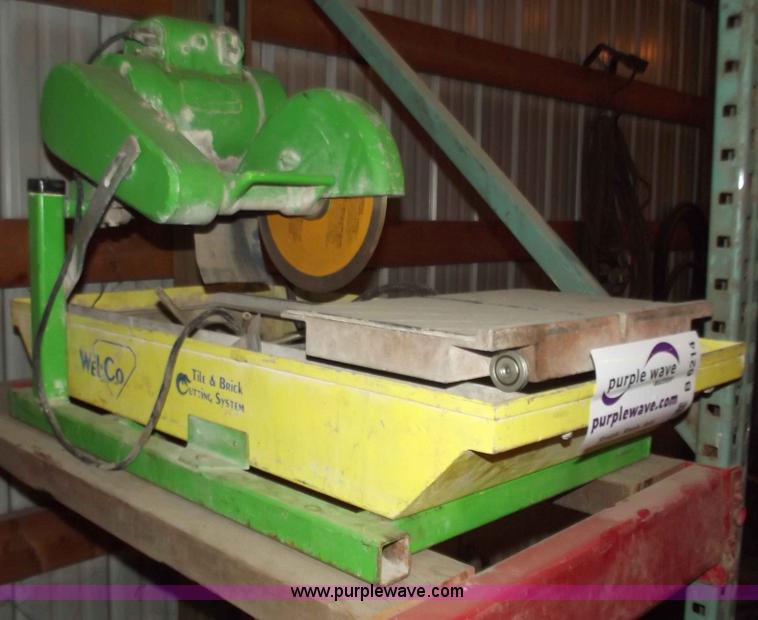 image for item B6214 Wilco tile and brick saw