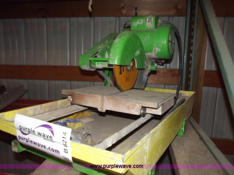 image for item B6214 Wilco tile and brick saw