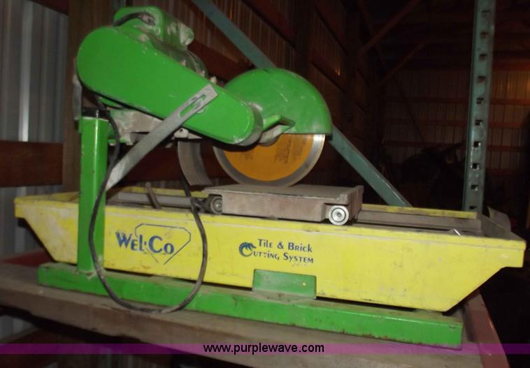 image for item B6214 Wilco tile and brick saw