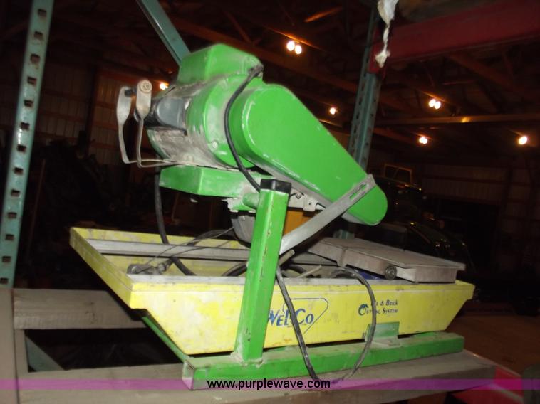 image for item B6214 Wilco tile and brick saw