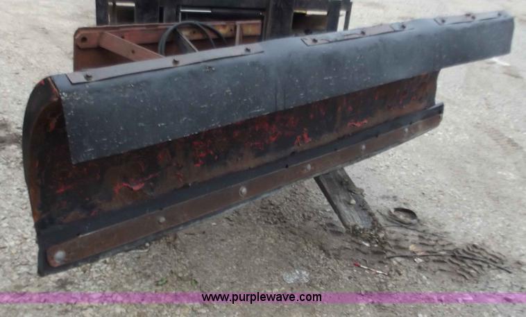 image for item B6218 7.5' skid steer snow plow