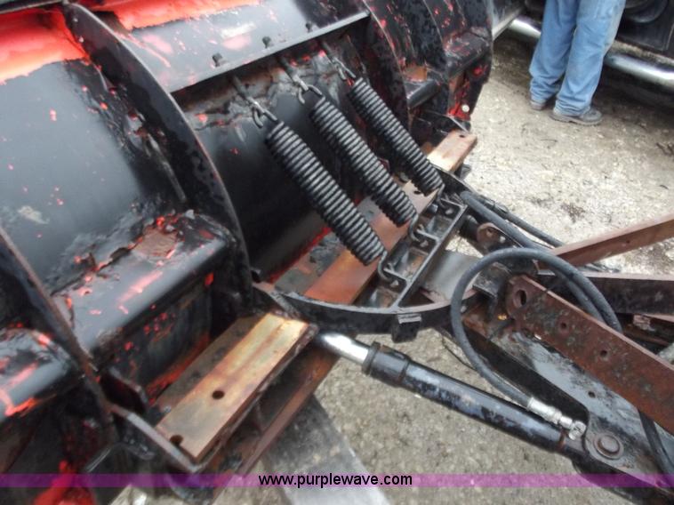 image for item B6218 7.5' skid steer snow plow