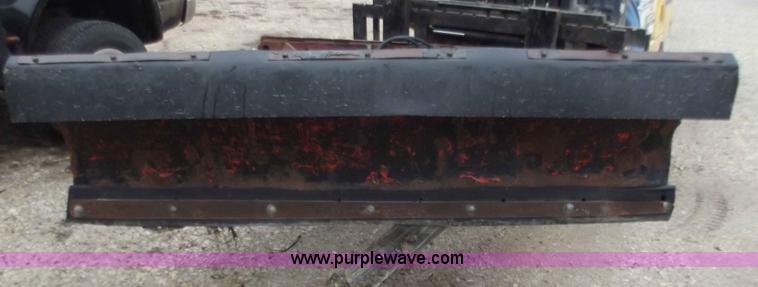 image for item B6218 7.5' skid steer snow plow