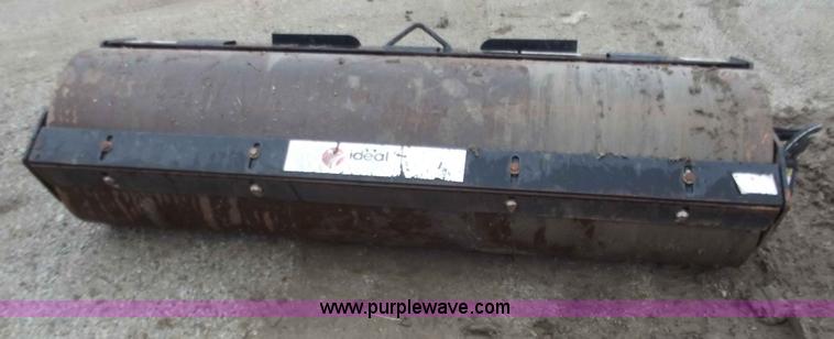 image for item B6224 7' John Deere skid steer vibrating roller