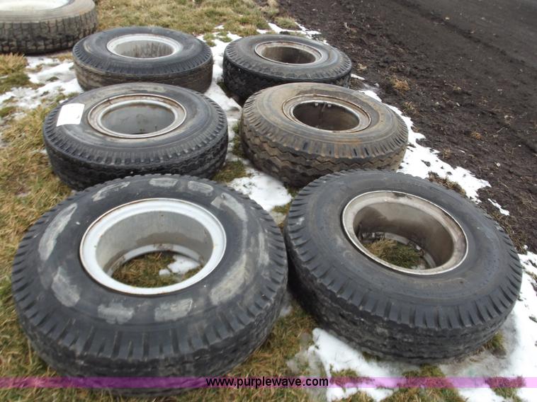 image for item B6252 (6) Dayton wheels and tires