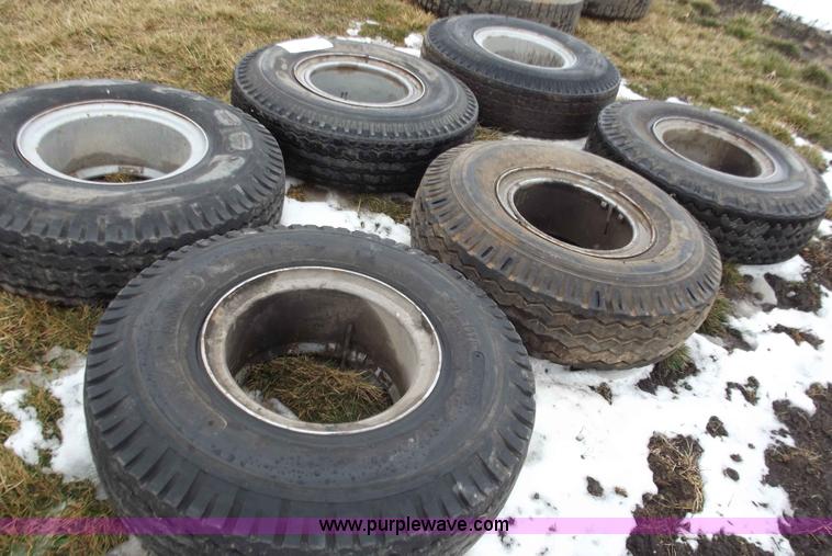 image for item B6252 (6) Dayton wheels and tires