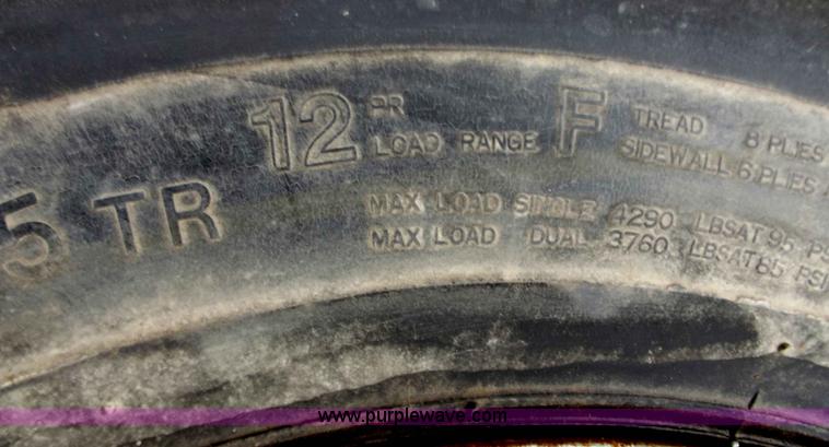 image for item B6252 (6) Dayton wheels and tires