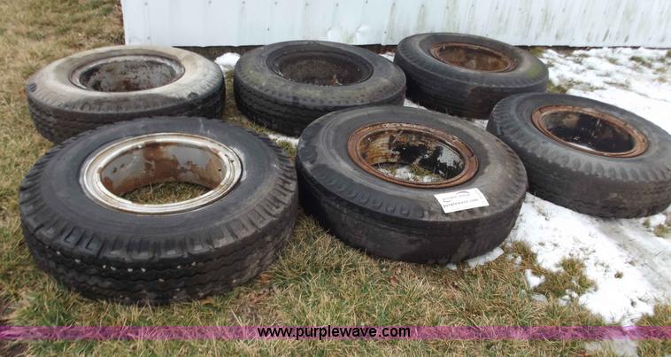 image for item B6253 (6) Dayton wheels and tires